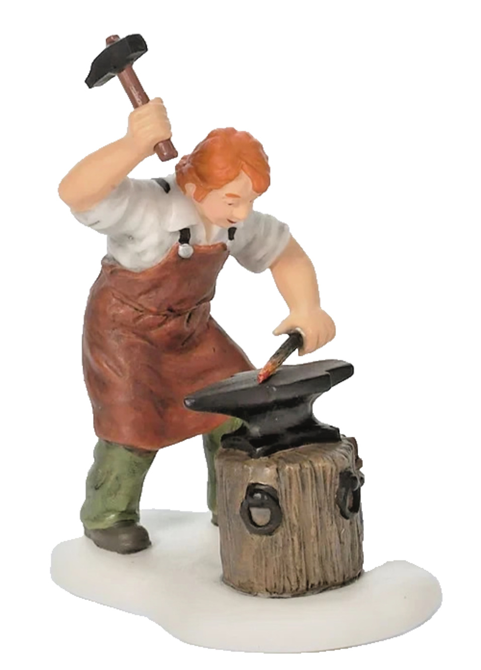 Dept 56 New England Village Town Blacksmith #57112 Retired Figurine w/ Box